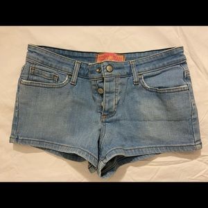 Retro Roxy Jean by Quicksilver shorty shorts - Size 3 - Stretchy - Sexy!